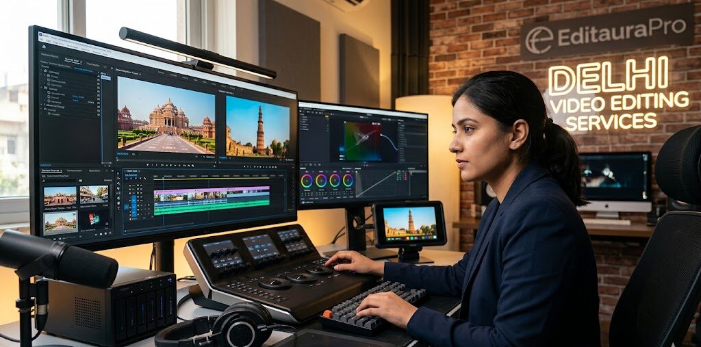 Professional Video Editing Services in Delhi