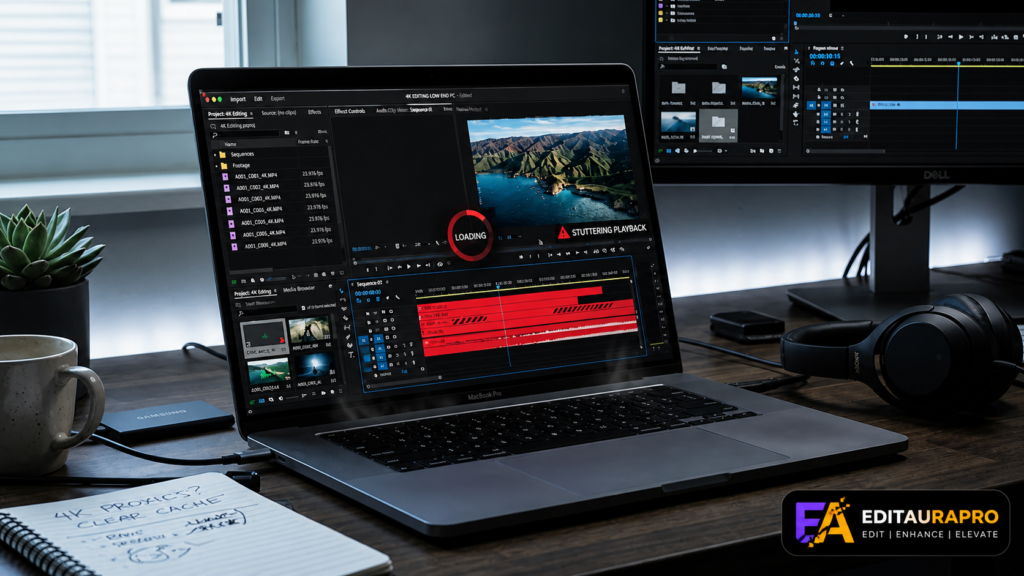 How to Edit 4K Video on a Low-End PC in Premiere Pro
